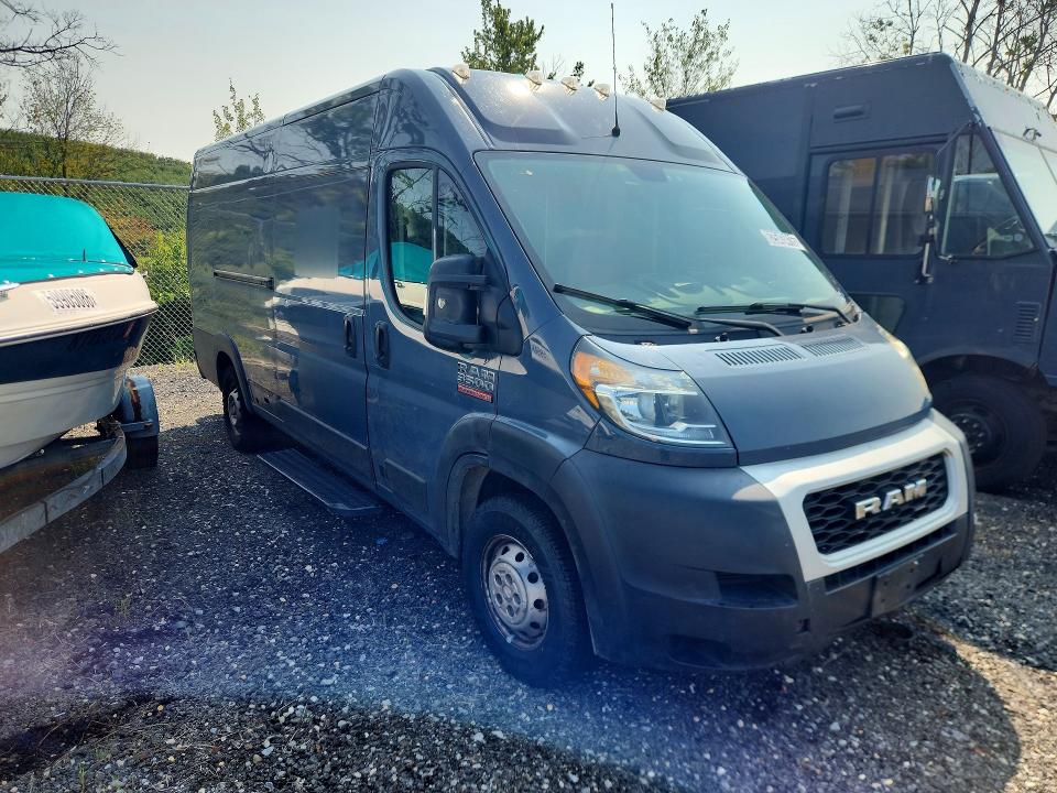 2020 Ram Promaster 3500 VIN 3C6URVJG3LE129319 COPART salvage auction — SIDE, NY - CERTIFICATE OF TITLE, sold $350 on 2026-09-10 (photo 4)