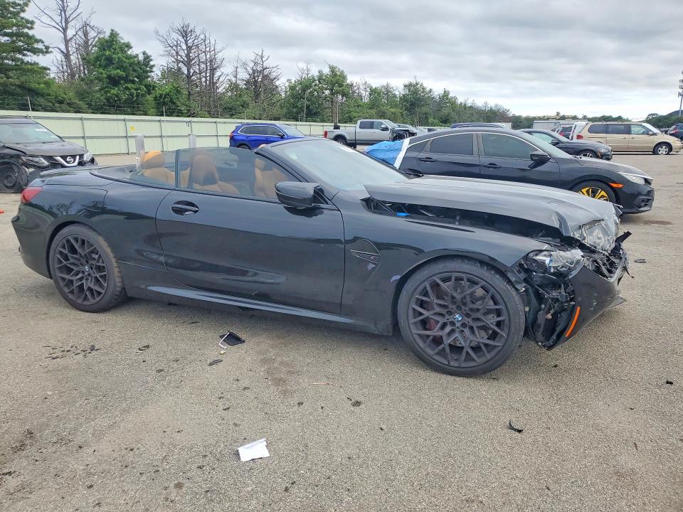 2024 BMW M8 VIN WBSDZ0C0XRCP50271 COPART salvage auction — FRONT END, NY - MV-907A SALVAGE CERTIFICATE, sold $35,500 on 2026-08-19 (photo 4)