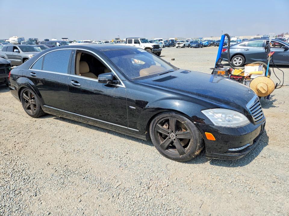 2012 Mercedes-benz S-klasse VIN WDDNG7DB1CA440707 COPART salvage auction — MECHANICAL, Ca - App For Dup Salvage Or Ac, sold $1,400 on 2026-08-25 (photo 4)