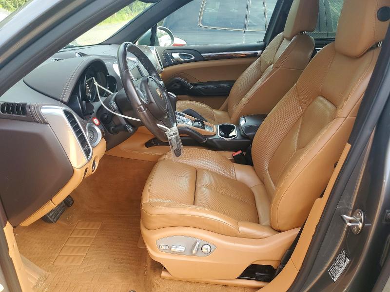 2014 Porsche Cayenne VIN WP1AA2A23ELA06991 COPART salvage auction — FRONT END, Ny - Mv-907A Salvage Certificate, sold $2,750 on 2026-08-10 (photo 7)