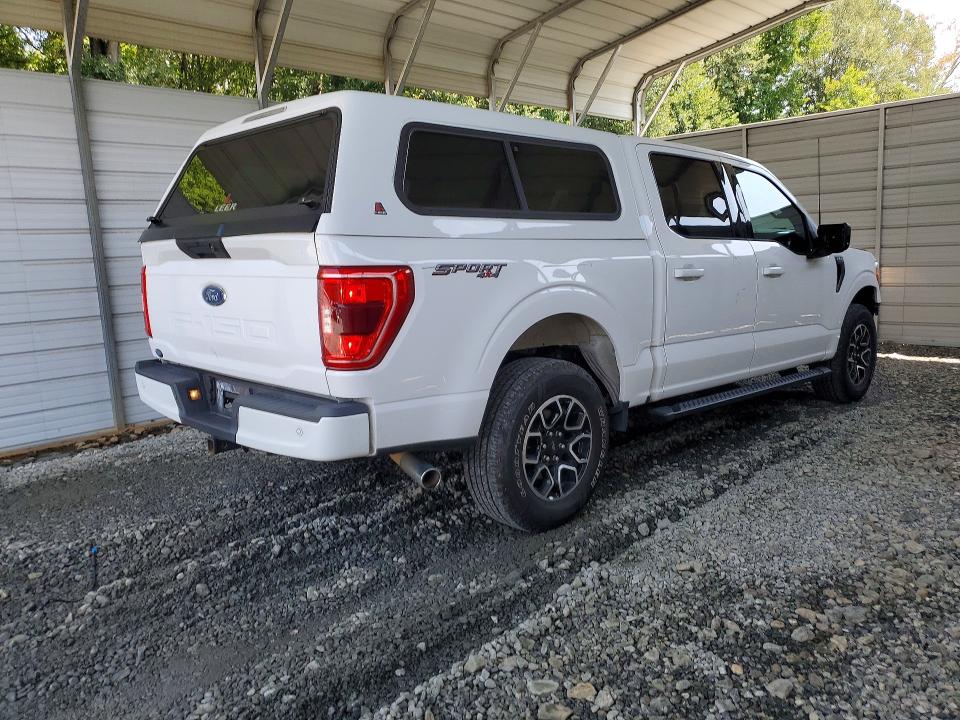 2021 Ford F-150 lightning VIN 1FTFW1E57MKF05787 COPART salvage auction — FRONT END, Sc - Certificate Of Title, sold $17,000 on 2026-09-08 (photo 3)