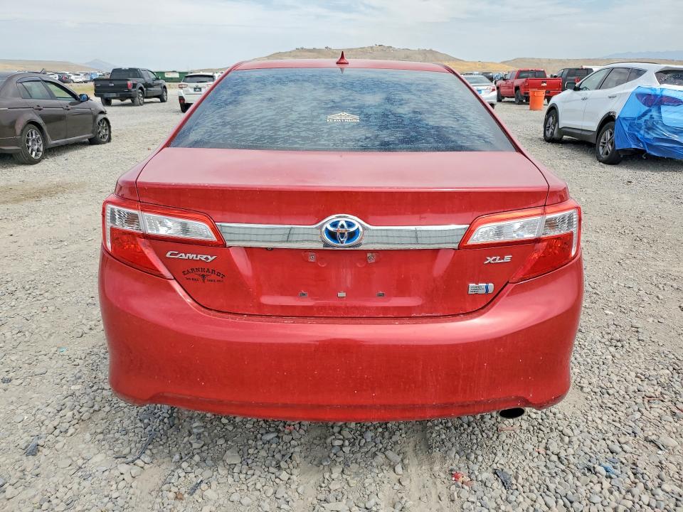 2012 Toyota VIN 4T1BD1FK8CU008643 COPART salvage auction — MECHANICAL, UT - CERTIFICATE OF TITLE, sold $325 on 2026-08-26 (photo 6)
