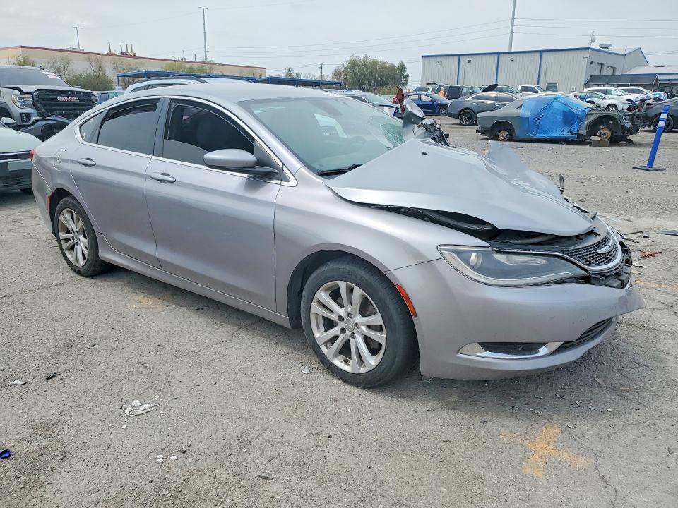 2015 Chrysler 200 VIN 1C3CCCAB3FN564960 COPART salvage auction — FRONT END, Nv - Salvage Title, sold $225 on 2026-09-08 (photo 4)
