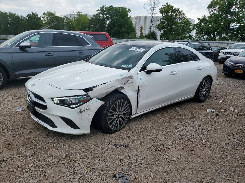 2020 Mercedes-benz Cla-klasse VIN WDD5J4HBXLN060302 COPART salvage auction — FRONT END, Ny - Mv-907A Salvage Certificate, sold $9,300 on 2026-08-17 (photo 1)