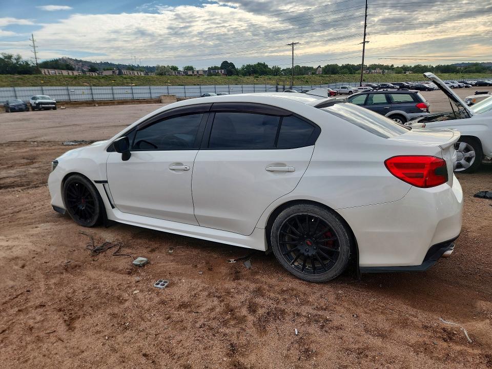 2015 Subaru Wrx VIN JF1VA1D62F9825345 COPART salvage auction — HAIL, CO - CERTIFICATE OF TITLE, sold $2,650 on 2026-09-04 (photo 2)