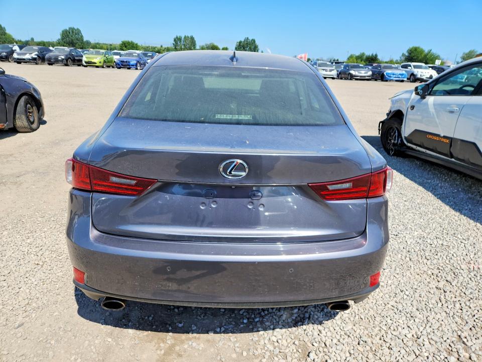 2015 Lexus Is 250 VIN JTHCF1D27F5021421 COPART salvage auction — FRONT END, ON - PERMIT NO BRAND - UNFIT, sold $8,500 on 2026-08-20 (photo 6)