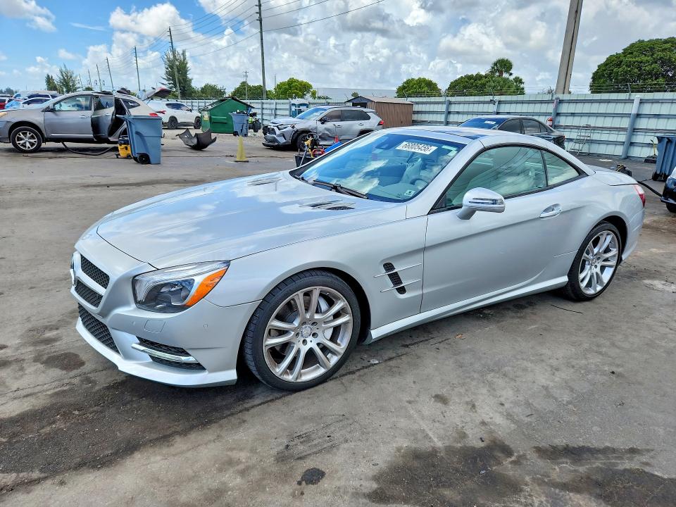2016 Mercedes-benz Sl-klasse VIN WDDJK6FA3GF039017 — COPART salvage auction photo