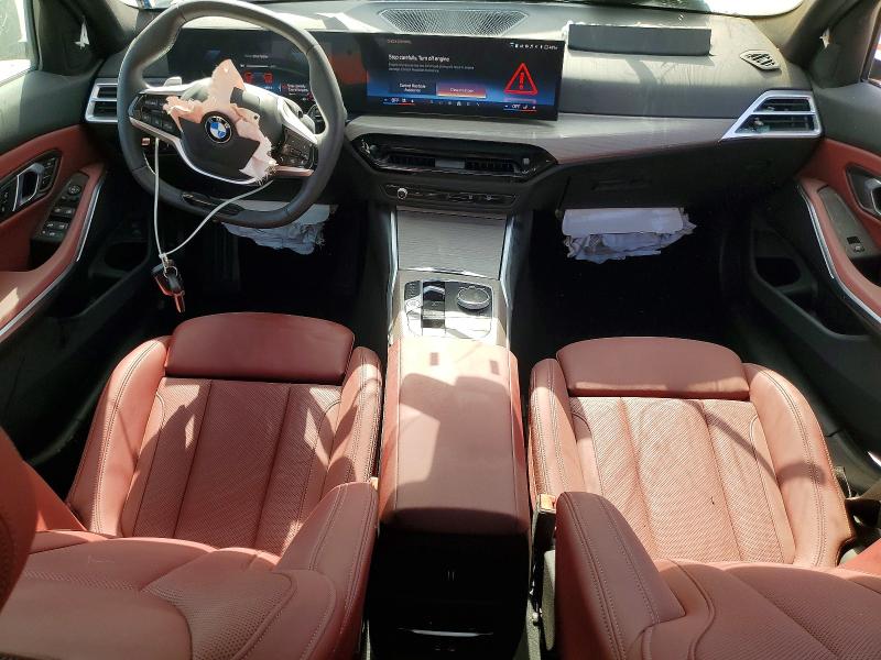 2025 BMW 3er VIN 3MW89CW06S8F72939 COPART salvage auction — FRONT END, Ny - Mv-907A Salvage Certificate, sold $10,600 on 2026-08-28 (photo 8)