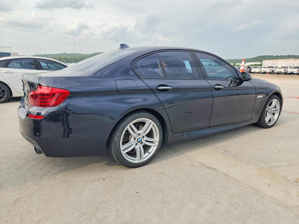 2016 BMW 5er VIN WBA5B3C56GD549355 COPART salvage auction — HAIL, Ok - Cert Of Title-Salvage, sold $6,600 on 2026-08-21 (photo 3)