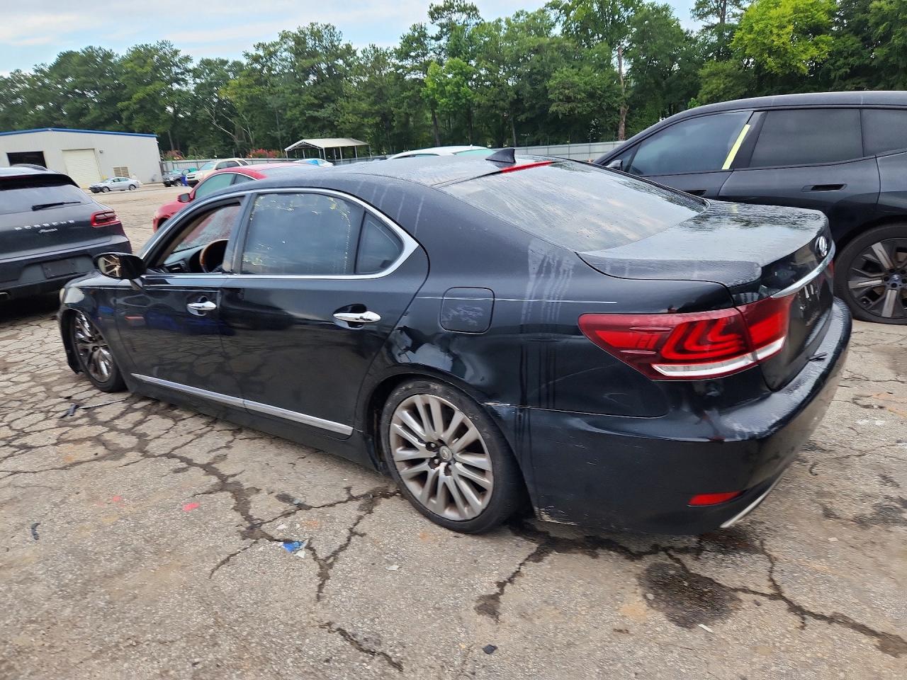 2014 Lexus Ls VIN JTHGL1EF3E5053065 COPART salvage auction — Front End, GA - CERTIFICATE OF TITLE (P), sold $5,300 on 2026-09-11 (photo 2)