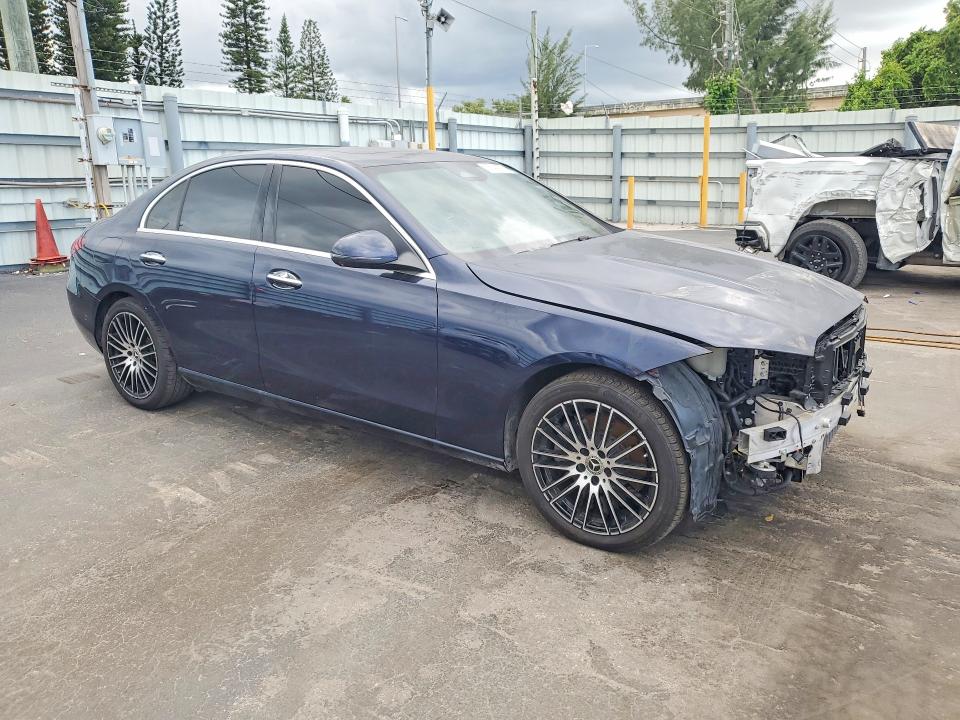 2023 Mercedes-benz C class VIN W1KAF4HBXPR097610 COPART salvage auction — MECHANICAL, Fl - Cert Of Title Slvg Rebuildable, sold $15,500 on 2026-09-02 (photo 4)