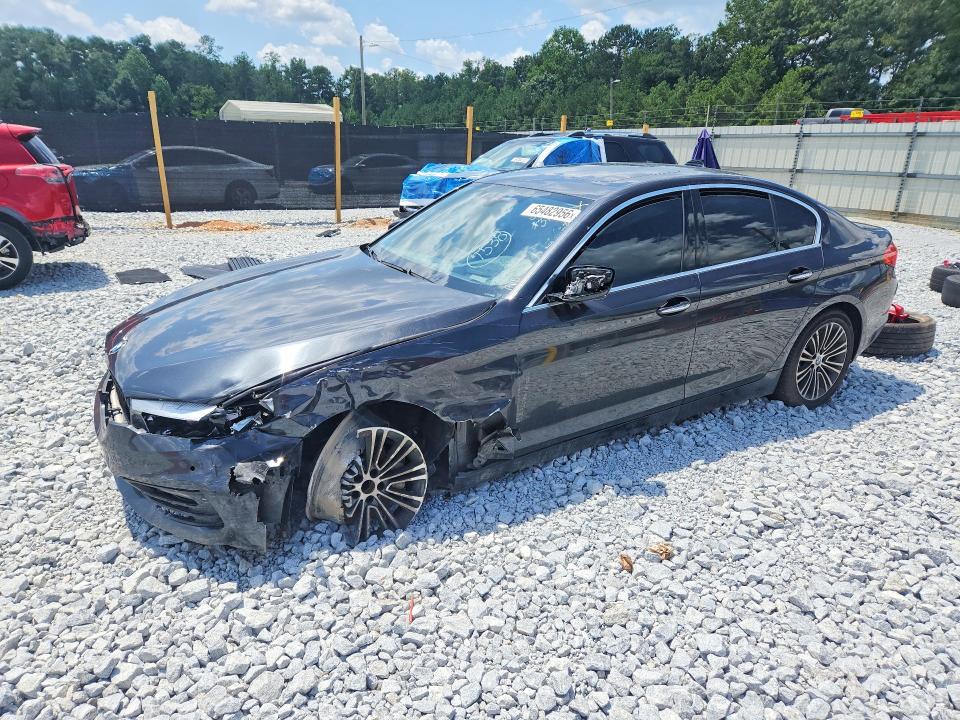 2018 BMW 5er VIN WBAJA5C53JWA57538 — COPART salvage auction photo