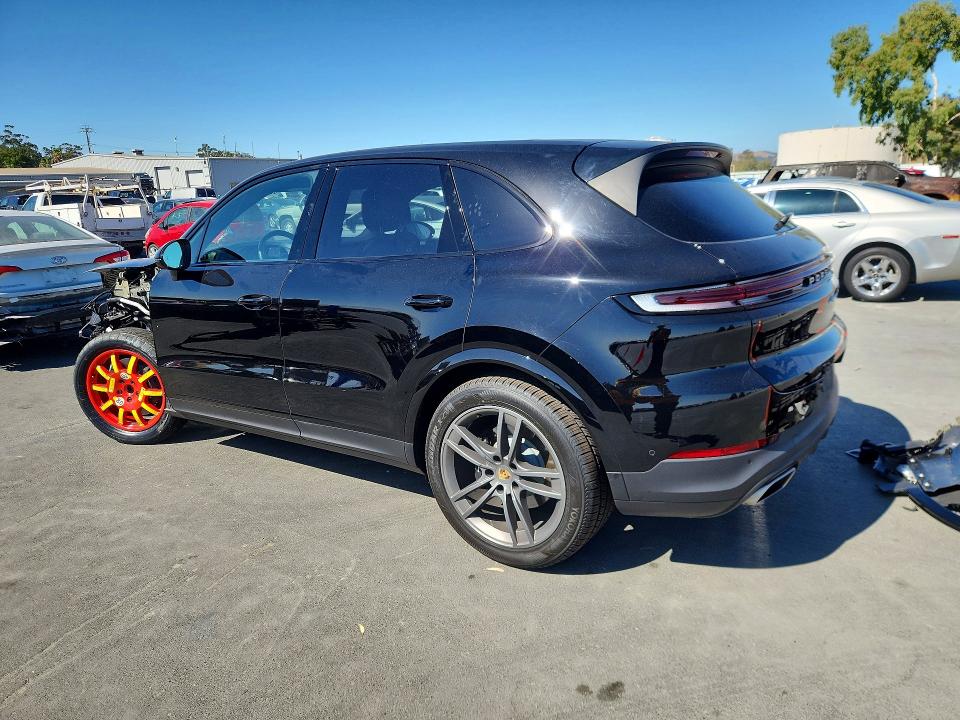 2024 Porsche Cayenne VIN WP1AA2AY4RDA03943 COPART salvage auction — FRONT END, CA - SALVAGE CERTIFICATE, sold $34,250 on 2026-08-17 (photo 2)