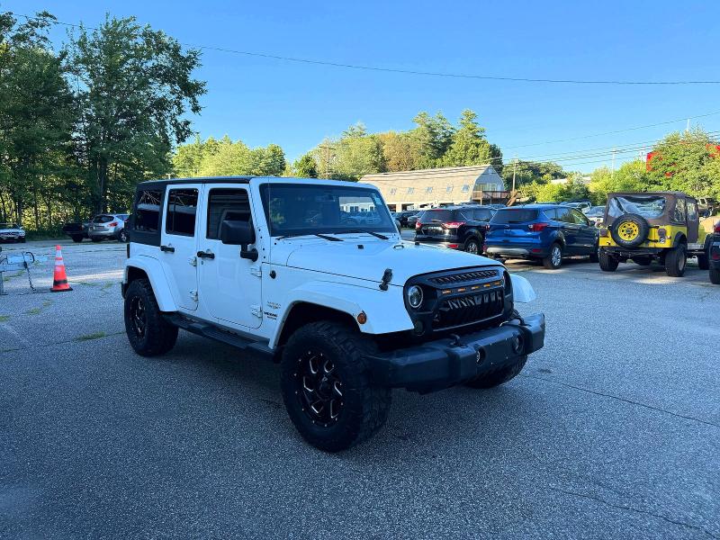 2014 Jeep Wrangler unlimited VIN 1C4BJWEG5EL105525 — COPART salvage auction photo