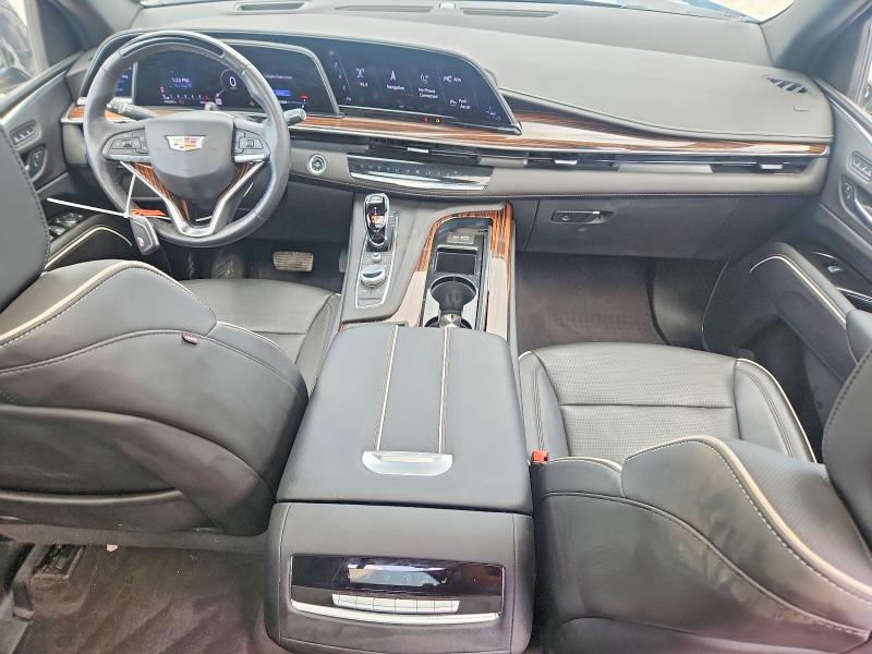 2024 Cadillac Escalade VIN 1GYS4BKL9RR245334 COPART salvage auction — FRONT END, IN - CERT OF TITLE-SALVAGE TITLE, sold $33,150 on 2026-10-12 (photo 8)