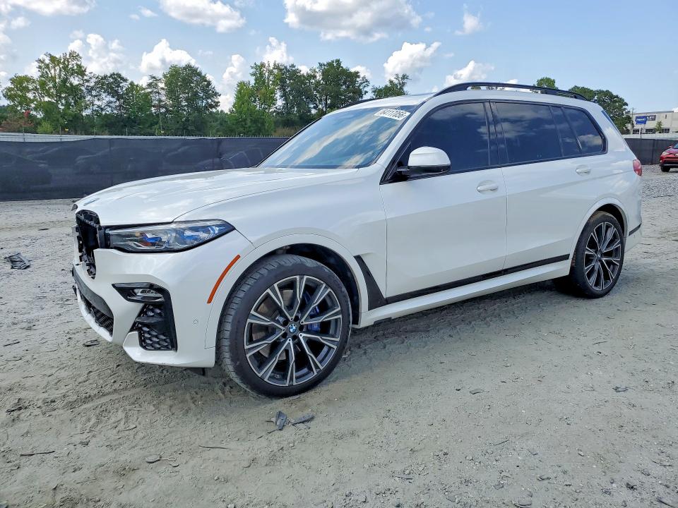2022 BMW X7 VIN 5UXCX6C01N9J96331 — COPART salvage auction photo