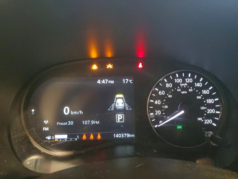 2022 Nissan Kicks VIN 3N1CP5CV7NL510467 COPART salvage auction — FRONT END, Salvage Title, sold $2,050 on 2026-09-03 (photo 9)