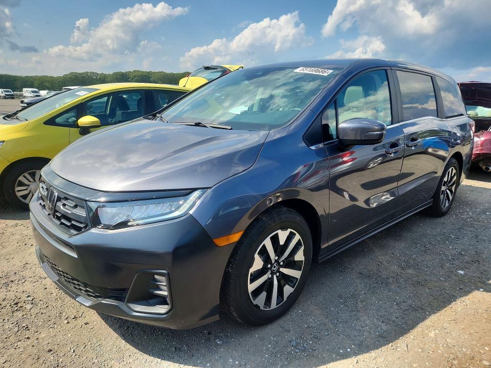 2025 Honda Odyssey VIN 5FNRL6H65SB075730 — COPART salvage auction photo