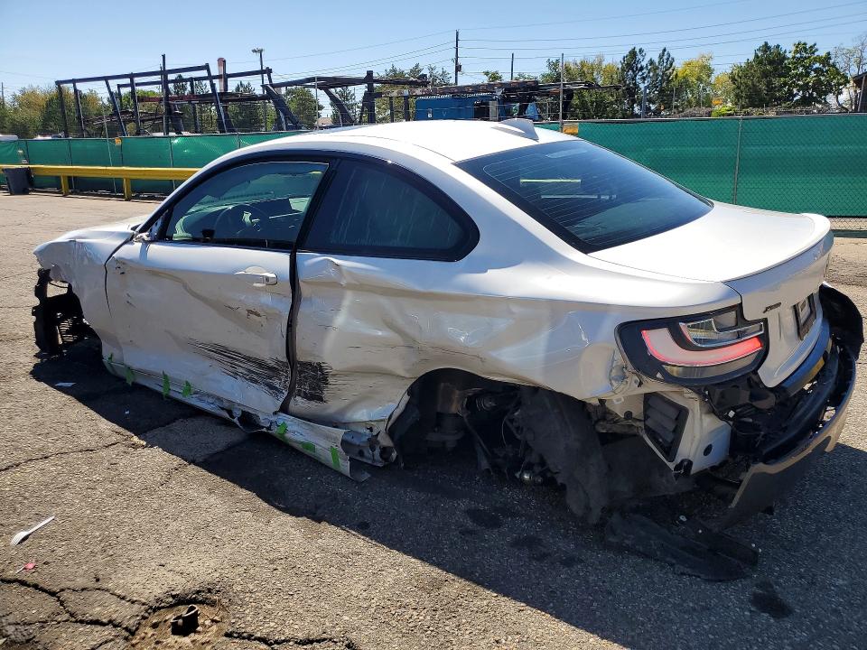 2016 BMW M235i VIN WBA1J9C58GV696176 COPART salvage auction — FRONT END, CO - DIS/DLR/EXP ONLY CLEAN TITLE, sold $1,550 on 2026-08-20 (photo 2)