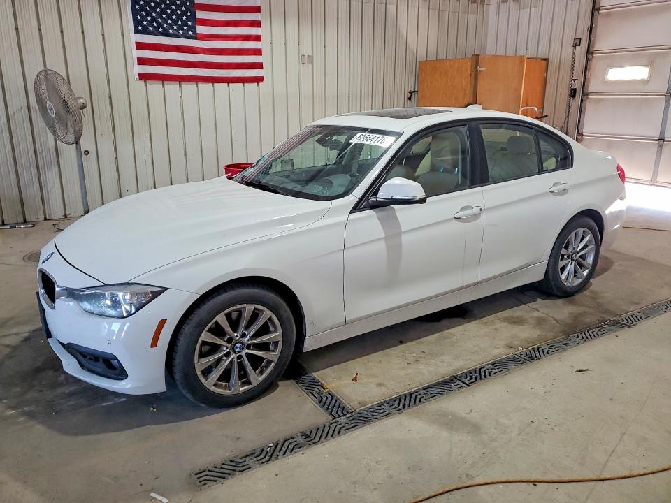 2017 BMW VIN WBA8E5G35HNU45556 COPART salvage auction — FRONT END, Pa - Certificate Of Salvage, sold $3,150 on 2026-08-20 (photo 1)