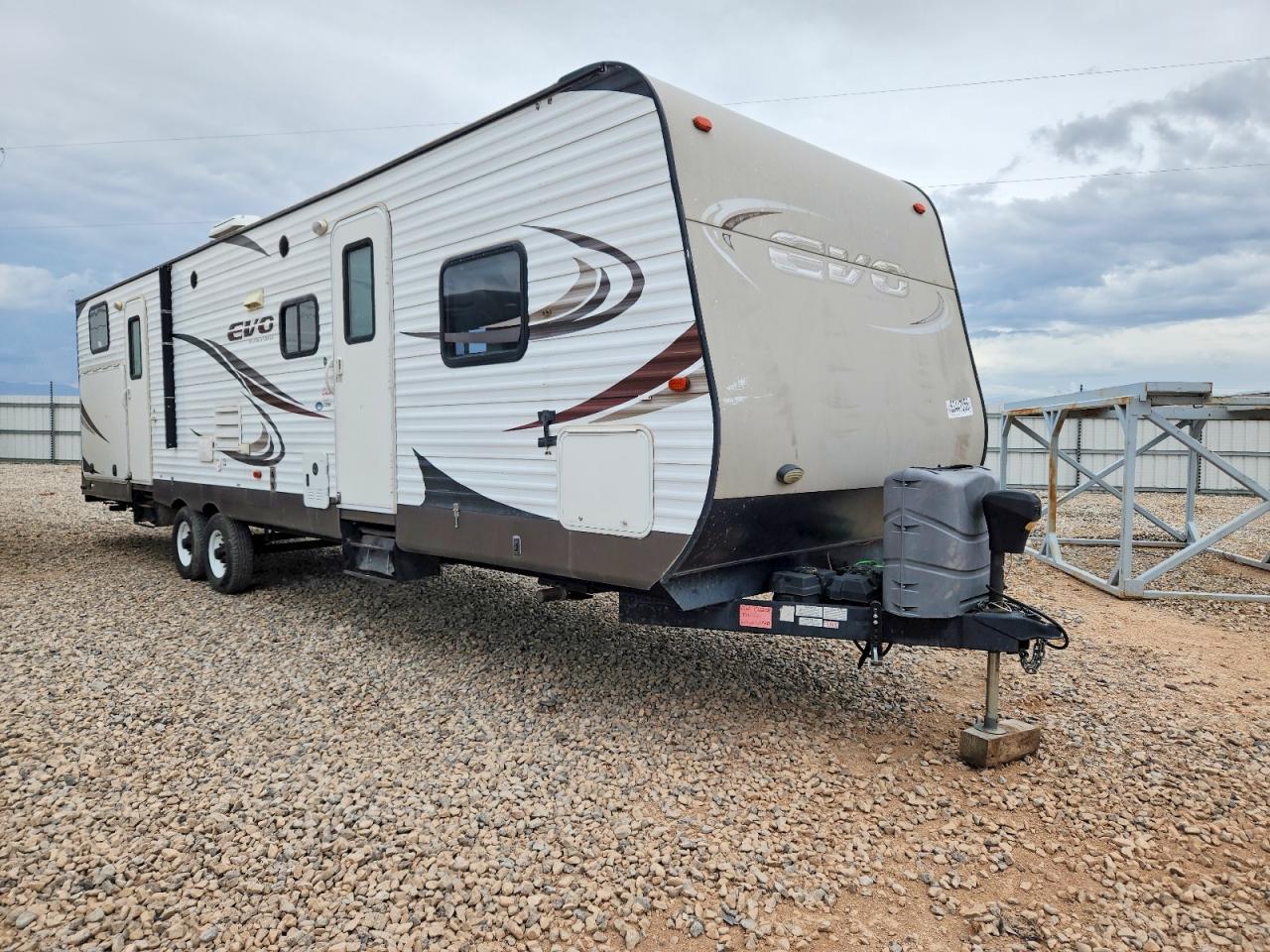 2014 Forest river Evo 2700 VIN 4X4TSJJ2XEC012069 COPART salvage auction — Vandalism, Ct - Clean Title, sold $1,350 on 2026-09-18 (photo 1)
