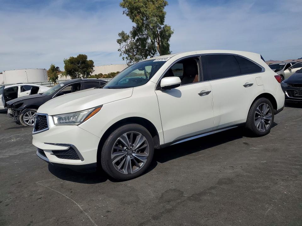 2019 Acura Mdx VIN 5J8YD4H57KL003222 — COPART salvage auction photo