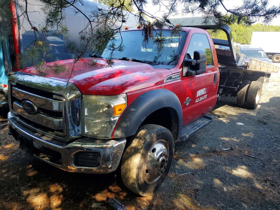2015 Ford F550 VIN 1FDUF5HT8FEA41754 — COPART salvage auction photo