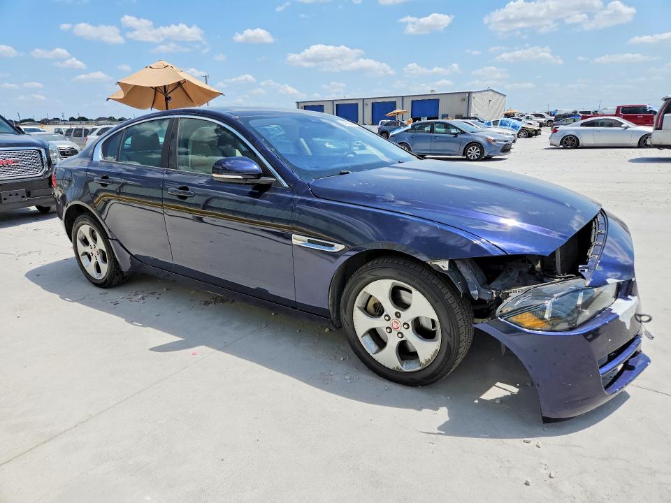 2017 Jaguar Xe VIN SAJAR4BG5HA975791 COPART salvage auction — FRONT END, Mt - Cert Of Title-Rebuilt Salvage, sold $225 on 2026-09-11 (photo 4)