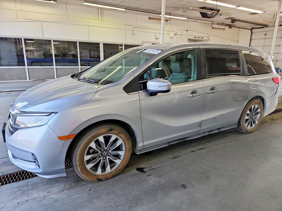 2022 Honda Odyssey VIN 5FNRL6H7XNB060492 — COPART salvage auction photo