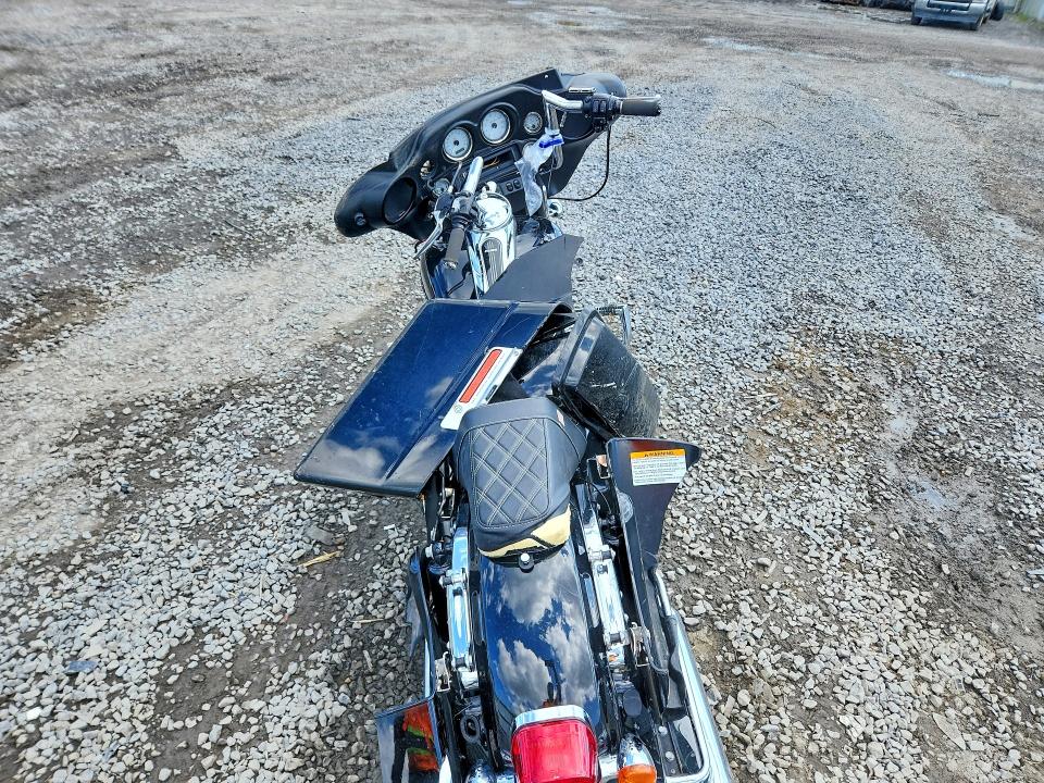 2009 Harley-davidson Flhx VIN 1HD1KB4189Y648650 COPART salvage auction — FRONT END, NY - MV-907A SALVAGE CERTIFICATE, sold $1,000 on 2026-09-09 (photo 4)