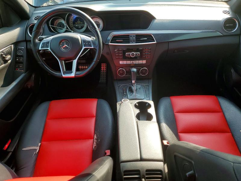 2014 Mercedes-benz C-klasse VIN WDDGF8AB1EG231604 COPART salvage auction — MINOR DENT/SCRATCHES, Salvage Title, sold $850 on 2026-08-13 (photo 8)