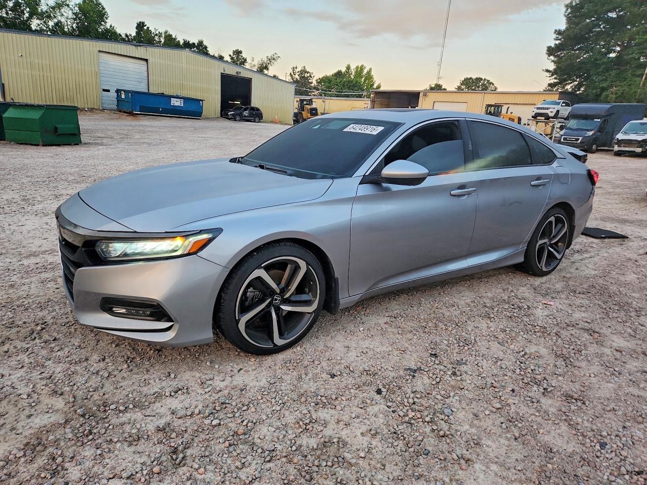 2018 Honda Accord VIN 1HGCV2F3XJA038604 — COPART salvage auction photo