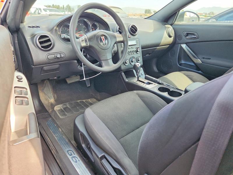 2006 Pontiac G6 VIN 1G2ZH358764287875 COPART salvage auction — REAR END, CA - SALVAGE CERTIFICATE, sold $250 on 2026-08-19 (photo 8)