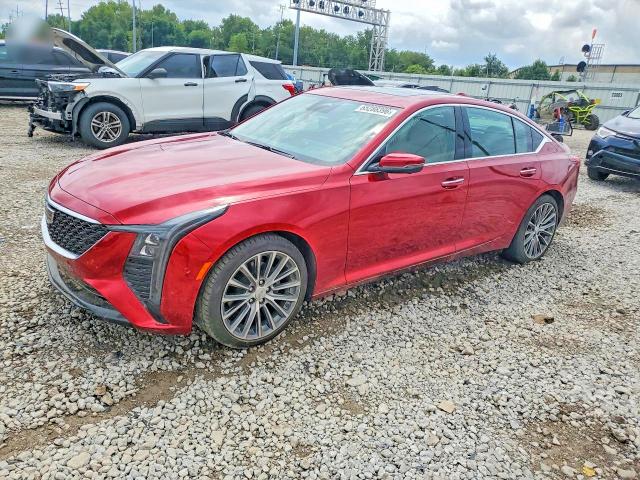 2025 Cadillac Ct5 VIN 1G6DS5RW0S0122072 COPART salvage auction — WATER/FLOOD, Oh - Cert Of Title-Salvage Flood, sold $9,700 on 2026-09-02 (photo 1)