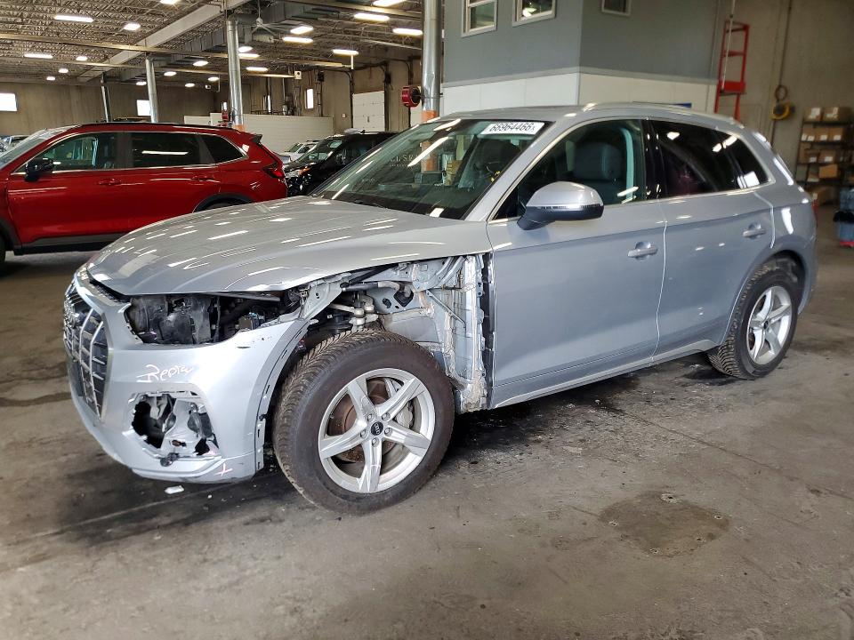 2021 Audi Q5 VIN WA1AAAFY7M2013384 — COPART salvage auction photo