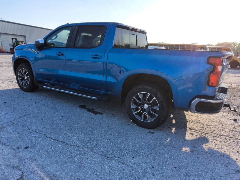 2024 Chevrolet Silverado 1500 VIN 1GCPACED0RZ208865 COPART salvage auction — FRONT END, La - Certificate Of Title, sold $1,550 on 2026-08-27 (photo 2)