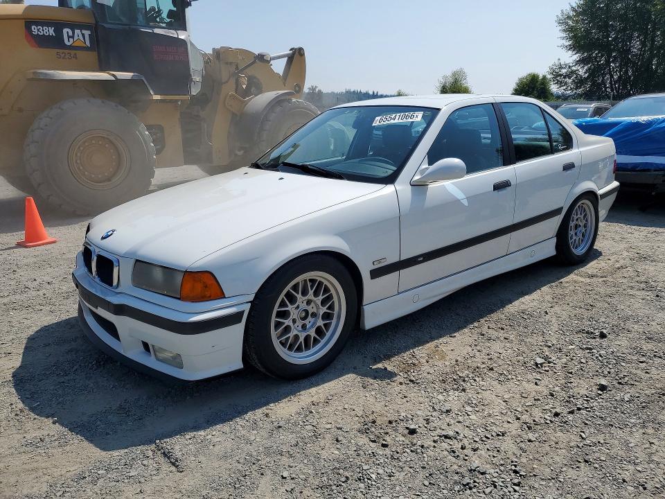 1997 BMW M3 VIN WBSCD032XVEE12205 — COPART salvage auction photo
