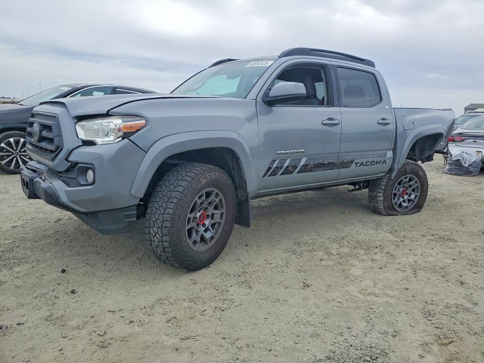2021 Toyota Tacoma VIN 3TMAZ5CN4MM143132 — COPART salvage auction photo