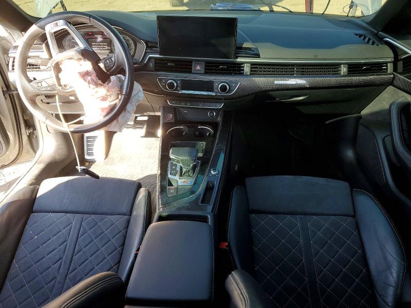 2022 Audi S5 VIN WAUC4CF55NA034715 COPART salvage auction — FRONT END, Mi - Dis/Dlr/Exp Only Salvage Title, sold $8,600 on 2026-08-14 (photo 8)