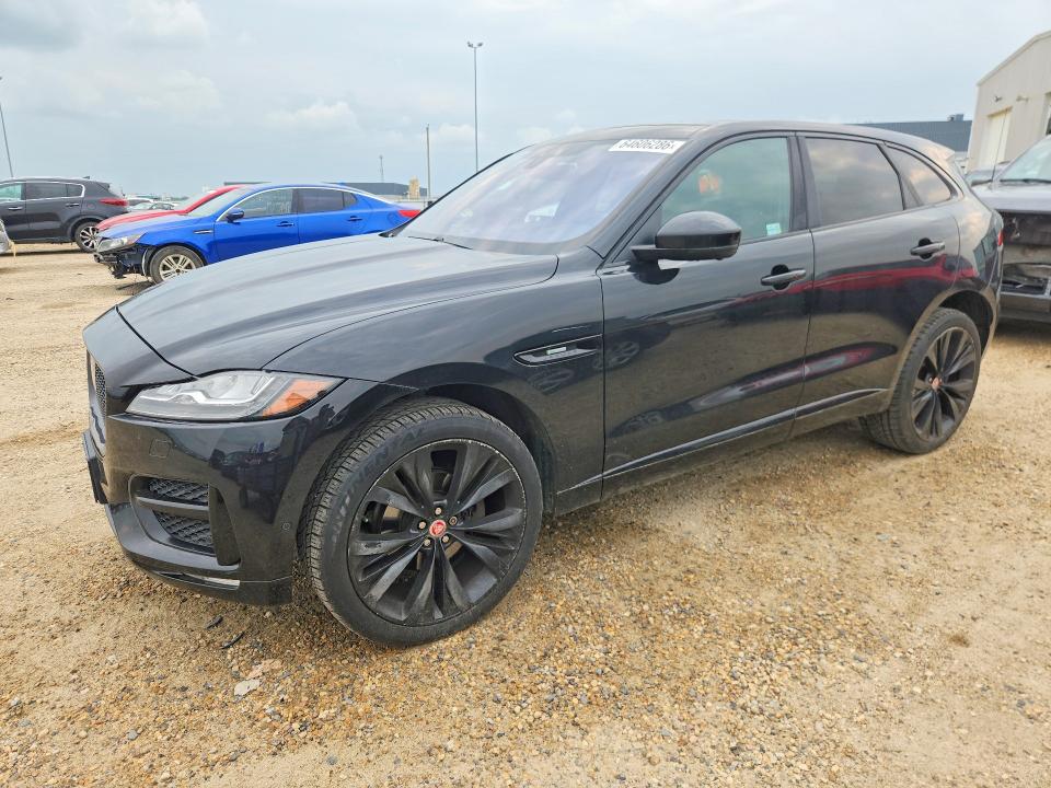 2018 Jaguar F-pace VIN SADCL2FN6JA253570 — COPART salvage auction photo