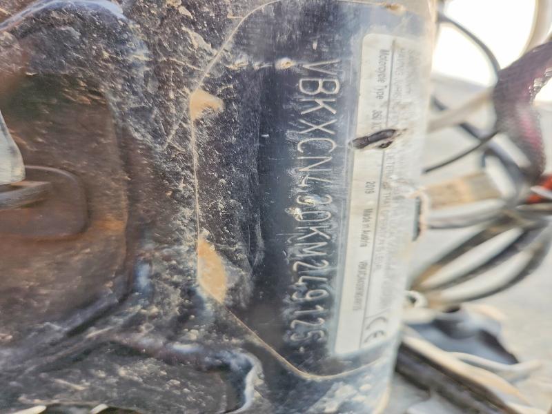 2019 Ktm 350 VIN VBKXCN430KM249125 COPART salvage auction — FRONT END, Wa - Bill Of Sale, sold $1,600 on 2026-09-24 (photo 9)