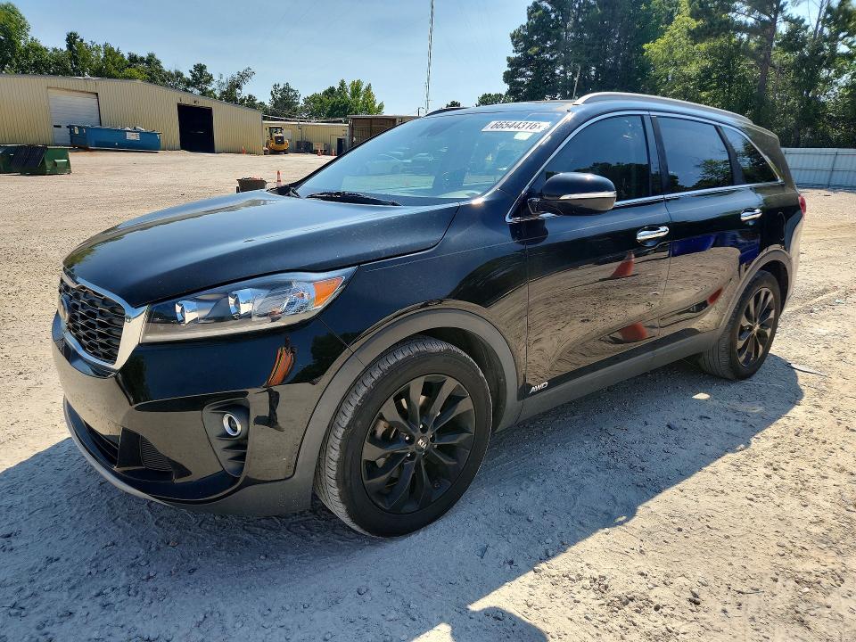 2020 Kia Sorento VIN 5XYPHDA54LG666429 COPART salvage auction — MINOR DENT/SCRATCHES, NC - CERTIFICATE OF TITLE (P), sold $4,600 on 2026-09-16 (photo 1)