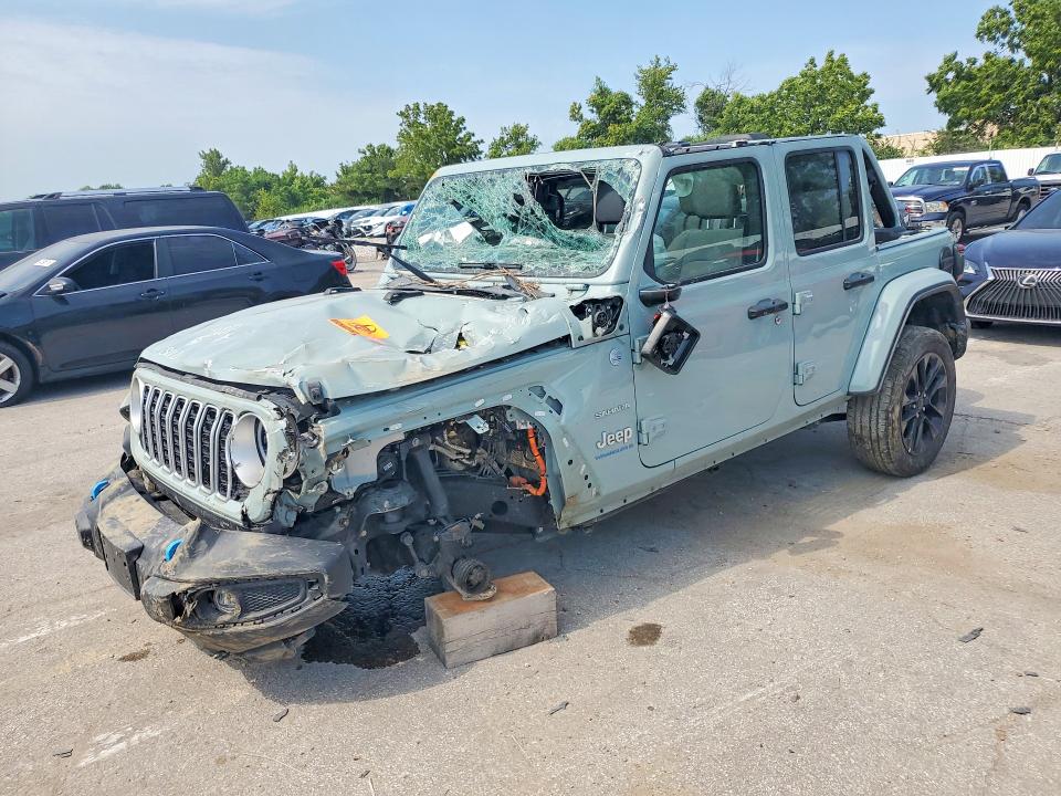 2024 Jeep Wrangler / VIN 1C4RJXP62RW276875 — COPART salvage auction photo