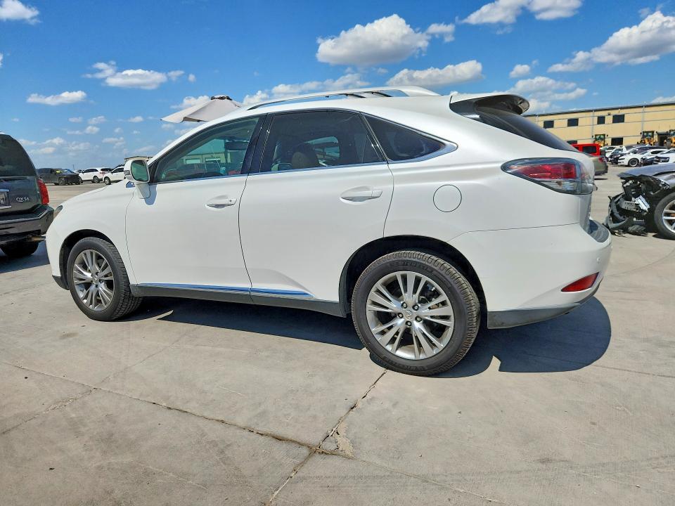 2013 Lexus Rx 350 VIN 2T2ZK1BA0DC089752 COPART salvage auction — FRONT END, TX - SALVAGE VEHICLE TITLE, sold $7,300 on 2026-08-24 (photo 2)