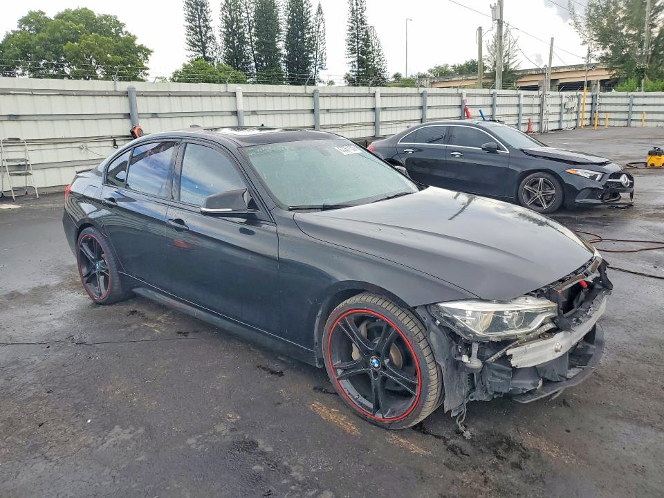 2016 BMW 3er VIN WBA8E9G57GNT83083 COPART salvage auction — FRONT END, Fl - Cert Of Title Slvg Rebuildable, sold $1,550 on 2026-08-12 (photo 4)
