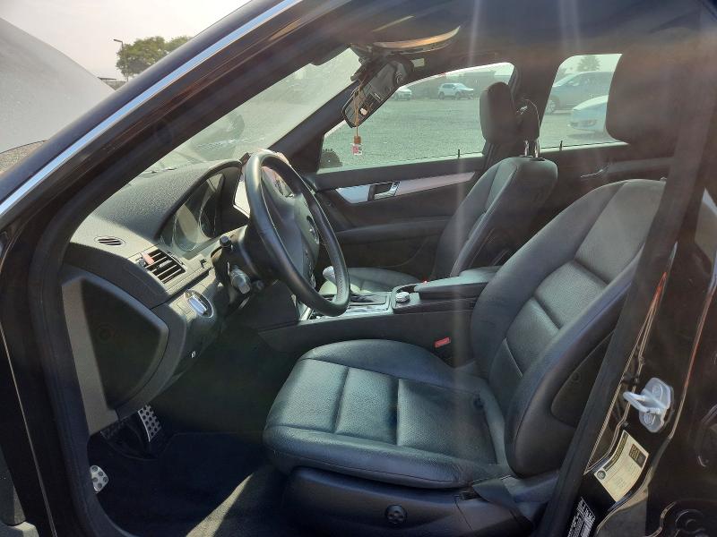 2011 Mercedes-benz C class VIN WDDGF5EB9BR158202 COPART salvage auction — FRONT END, CA - DIS/DLR/EXP ONLY CLEAN TITLE, sold $775 on 2026-08-14 (photo 7)