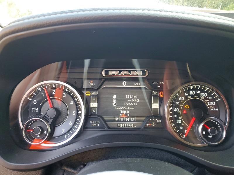 2019 Ram 1500 VIN 1C6SRFJT7KN786774 COPART salvage auction — FRONT END, Mn - Cert Of Title-Salvage, sold $8,100 on 2026-10-20 (photo 9)