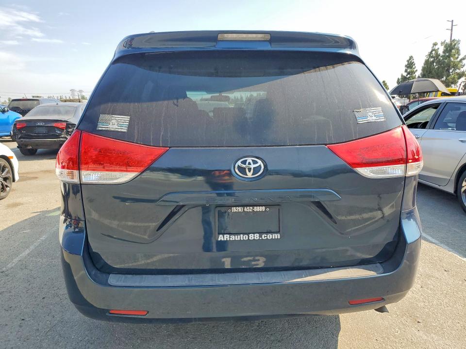 2012 Toyota Sienna VIN 5TDKK3DC1CS273183 COPART salvage auction — FRONT END, Salvage Title, sold $1,900 on 2026-09-01 (photo 6)