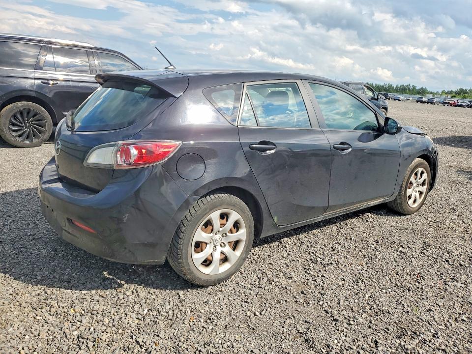 2013 Mazda 3 VIN JM1BL1KF1D1729342 COPART salvage auction — FRONT END, Qc - Gravement Accidente, sold $150 on 2026-09-01 (photo 3)