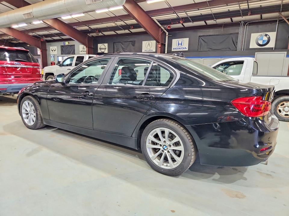 2017 BMW 3 series VIN WBA8A3C55HK691192 COPART salvage auction — REAR END, Me - Certificate Of Title (P), sold $3,750 on 2026-08-20 (photo 2)